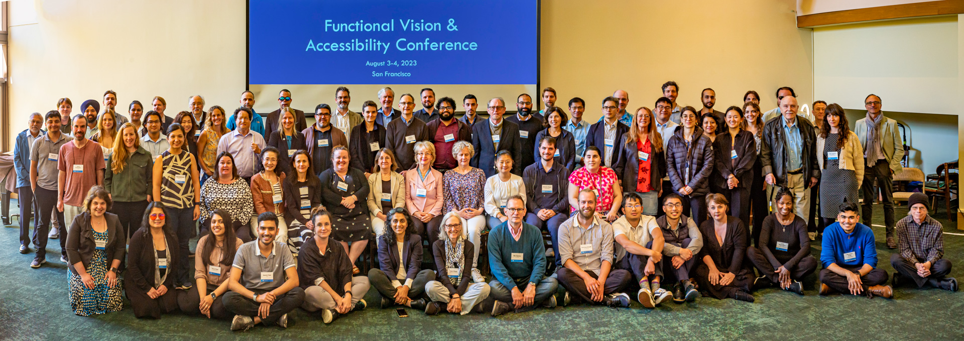 group photo of the FVA conference participants