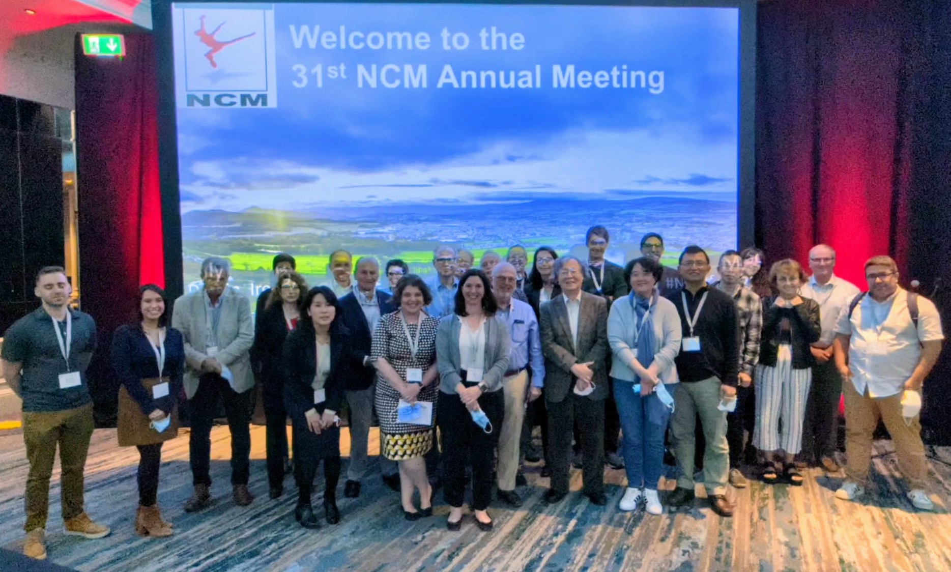 group shot of attendees of NCM 2022 Satellite Meeting