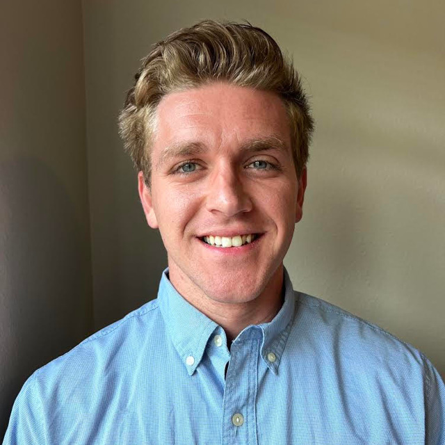 Graduate student Brian Szekely