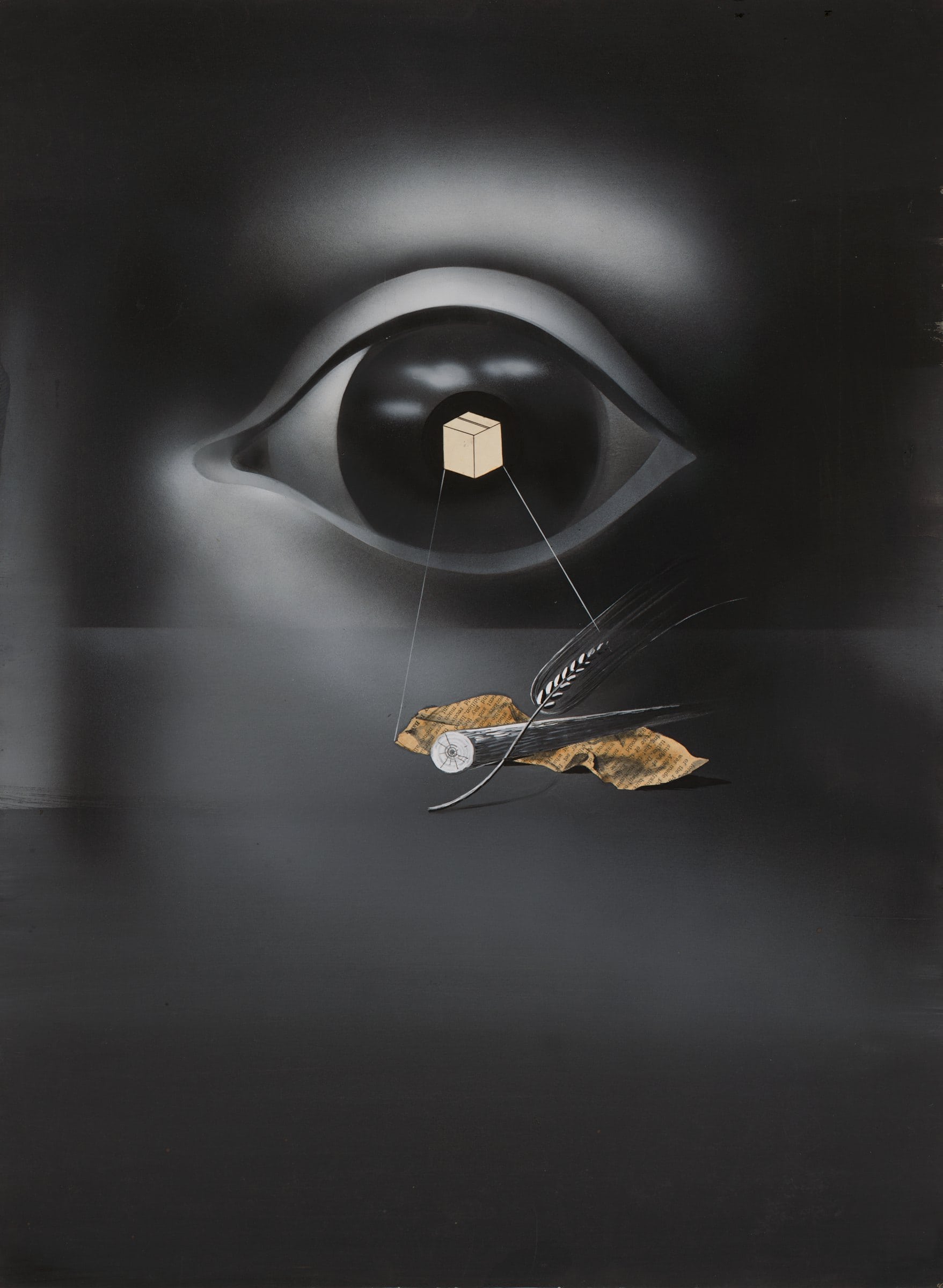 Artwork of Box and Eye by György Kepes