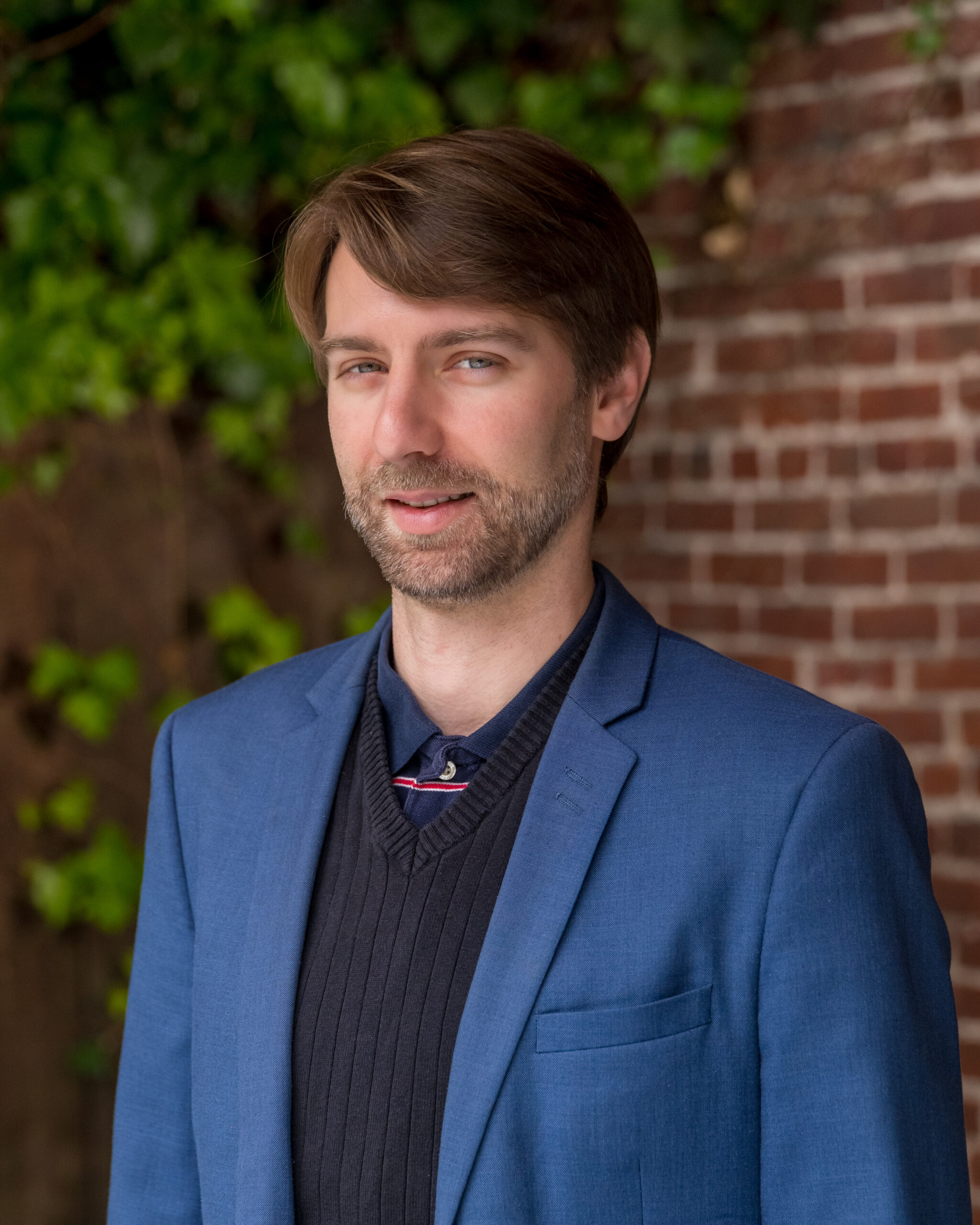 Portrait of Adrien Chopin, scientist at Smith-Kettlewell Eye Research Institute.